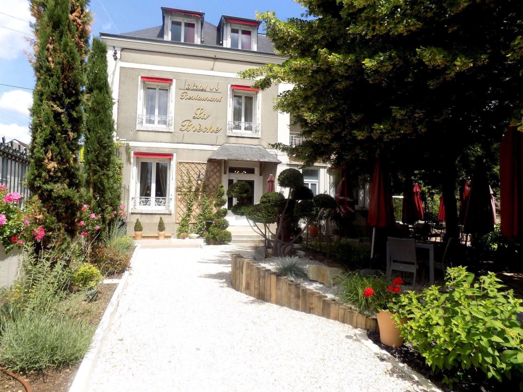 Logis Hotel La Breche - Restaurant Berthelot Амбуаз Екстер'єр фото